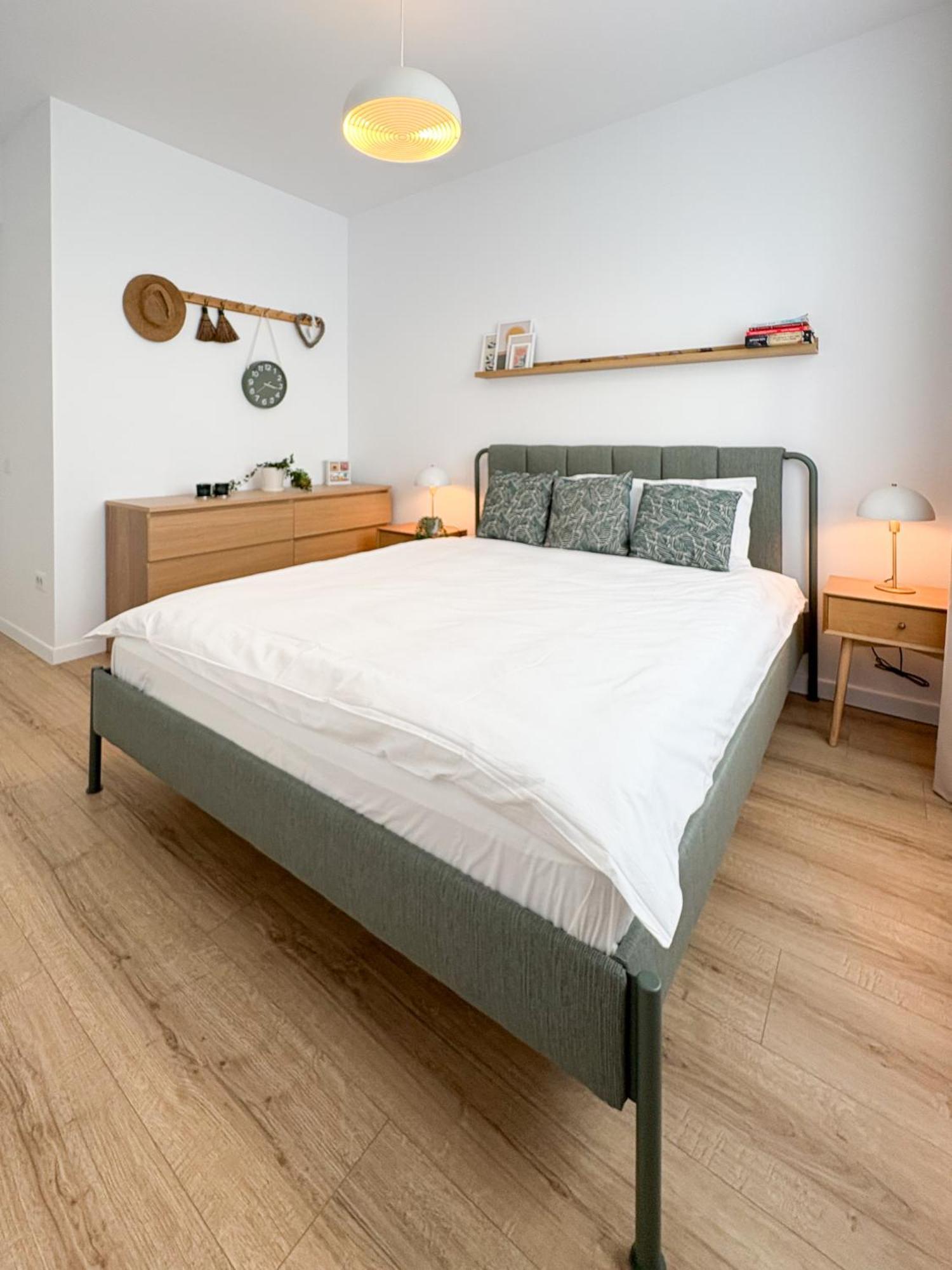 The Cozy Flat - Modern, New, 2 Rooms Apartment, Parking Bucarest Exterior foto